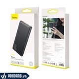  Baseus LV709-10-BK | Pin Sạc Dự Phòng Hỗ Trợ Sạc Nhanh Bipow 10000mAh| Chuẩn PD/QC 18W | Hàng Chính Hãng 