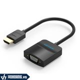  Đầu Chuyển Đổi Vention HDMI Sang VGA - Hỗ Trợ Cổng Âm Thanh 3.5mm | Hàng Chính Hãng 