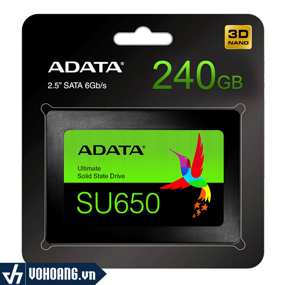  Adata SU650 | Ổ Cứng SSD Dung Lượng 240GB Hàng Chính Hãng 
