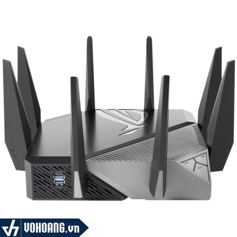  ASUS ROG Rapture GT-AXE11000 | Router Wifi 6E Ba Băng Tần - Cổng 2.5Gbps WAN/LAN - Hỗ Trợ AiMesh 