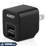  Aukey PA-U32 Cốc Sạc 2 Cổng Đầu Ra 5v/2.4A Công Nghệ AiPower Thông Minh 