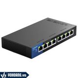  Linksys LGS108 | Switch Doanh Nghiệp 8 Port Gigabit Hiệu Năng Cao 