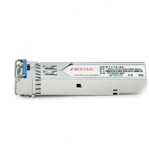 Bộ Chuyển Đổi Quang Điện APTEK APS1113-20 Tốc Độ 1.25Gbps Độ Dài 20km
