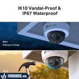  TP-Link VIGI C250 4mm | Camera IP Dạng Dome Độ Phân Giải 5MP - Tích Hợp Nhận Dạng Thông Minh 