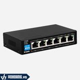  D-Link DES-F1006P-E | Switch 6 Cổng 10-100Mbps - 4 Cổng POE 