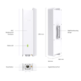  EAP623 OUTDOOR HD AX1800 WIFI 6 Băng Tần Kép PoE 1 Cổng Gigabit 
