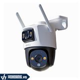  Imou IPC-S7XP-6M0WED | Camera IP Wifi Ngoài Trời Độ Phân Giải 6MP - Tích Hợp 2 Mắt - Màu Ban Đêm 
