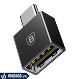  Baseus LV106-B01 Đầu Chuyển OTG USB Type C Sang USB 