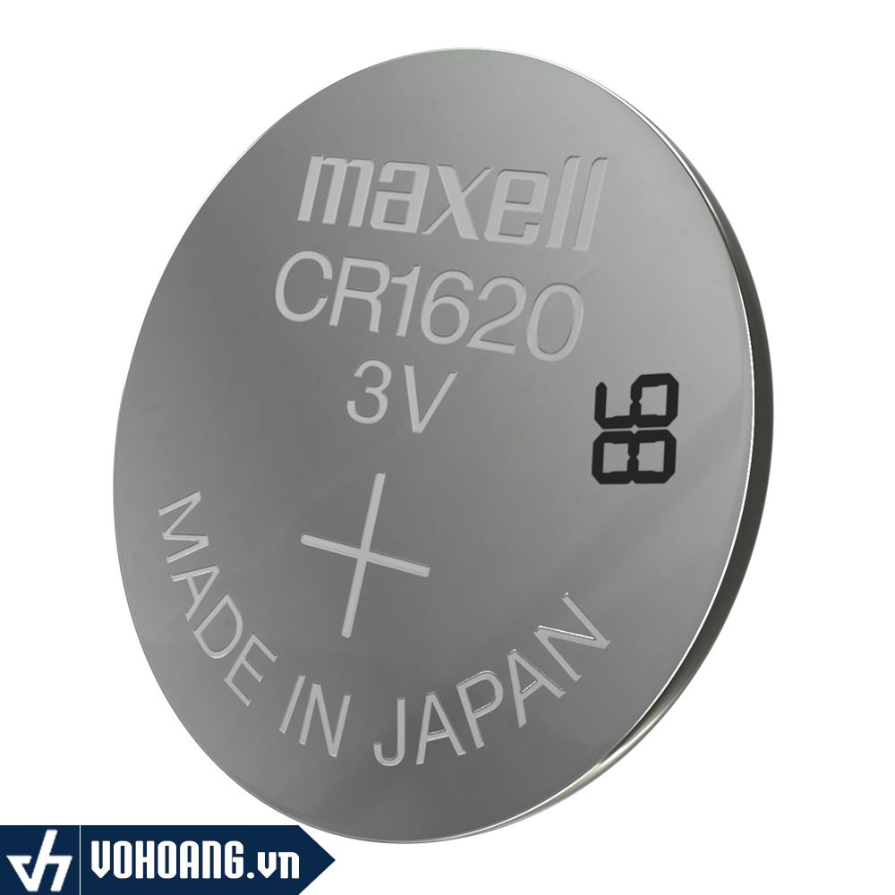  Maxell CR1620 | Pin Cúc Áo Xuất Xứ Chính Hãng Từ Nhật Bản 