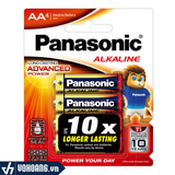  Panasonic LR6T/4B-V | Pin AA ( Pin Tiểu ) Alkaline Chất Lượng Cao | Phân Phối Chính Hãng 