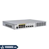  Ruijie XS-S1960-10GT2SFP-P-H | Switch PoE Gigabit Tiêu Chuẩn L2,L3 Công Suất 125W Bán Chạy Nhất | Hàng Chính Hãng 