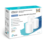 Tp-Link Deco X60 (Pack 3) | Hệ Thống Wi-Fi Mesh Chuẩn Wi-Fi 6 AX5400 Tốc Độ Cao Dễ Dàng Cài Đặt 