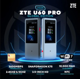  ZTE U60 Pro | Bộ Phát 5G Cầm Tay Tích Hợp Công Nghệ WiFi 7, Pin 10000mAh 