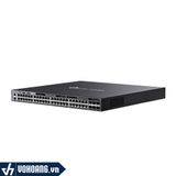 TP-Link SG6654XHP | Switch Omada 48 Cổng Gigabit L3 PoE+ - Tích Hợp 6 Cổng 10G SFP 