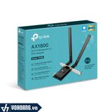  Tp-Link Archer TX20E | Thiết Bị Chuyển Đổi PCIe Wi-Fi 6 Chuẩn AX1800 - Tích Hợp Bluetooth 5.2 