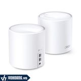  Tp-Link Deco X10 Pack 2 | Bộ Mesh Wi-Fi 6 Chuẩn AX1500 Cho Gia Đình 