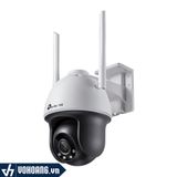  TP-Link VIGI C540-W 4MP | Camera Wifi AI Quay Quét Ngoài Trời Độ Phân Giải 2K - Hỗ Trợ Màu Ban Đêm 