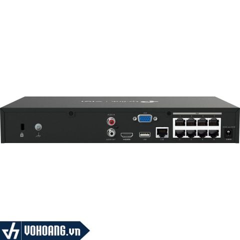  TP-Link VIGI NVR1008H-8MP | Đầu Ghi Camera VIGI PoE+ 8 Kênh - Công Suất PoE Lên Đến 113W 