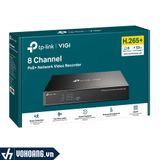  TP-Link VIGI NVR1008H-8P | Đầu Ghi Camera VIGI PoE+ 8 Kênh - Công Suất PoE Lên Đến 53W 