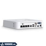  TP-Link VIGI NVR1104H-4P | Đầu Ghi Camera VIGI PoE+ 4 Kênh - Công Suất PoE 53W 