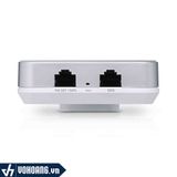  UniFi AC In-Wall | Access Point WiFi Chuẩn AC Tốc Độ Cao 1167Mbps - Kết Nối 250 Thiết Bị - Phù Hợp Cho Doanh Nghiệp 