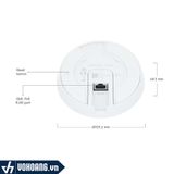  Unifi UVC-G4-Dome | Camera IP Hồng Ngoại Unifi G4 Dome - Độ Phân Giải 4MP - Hỗ Trợ AI Thông Minh 