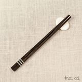  Đũa vuông (21cm) - 3 vạch trai 