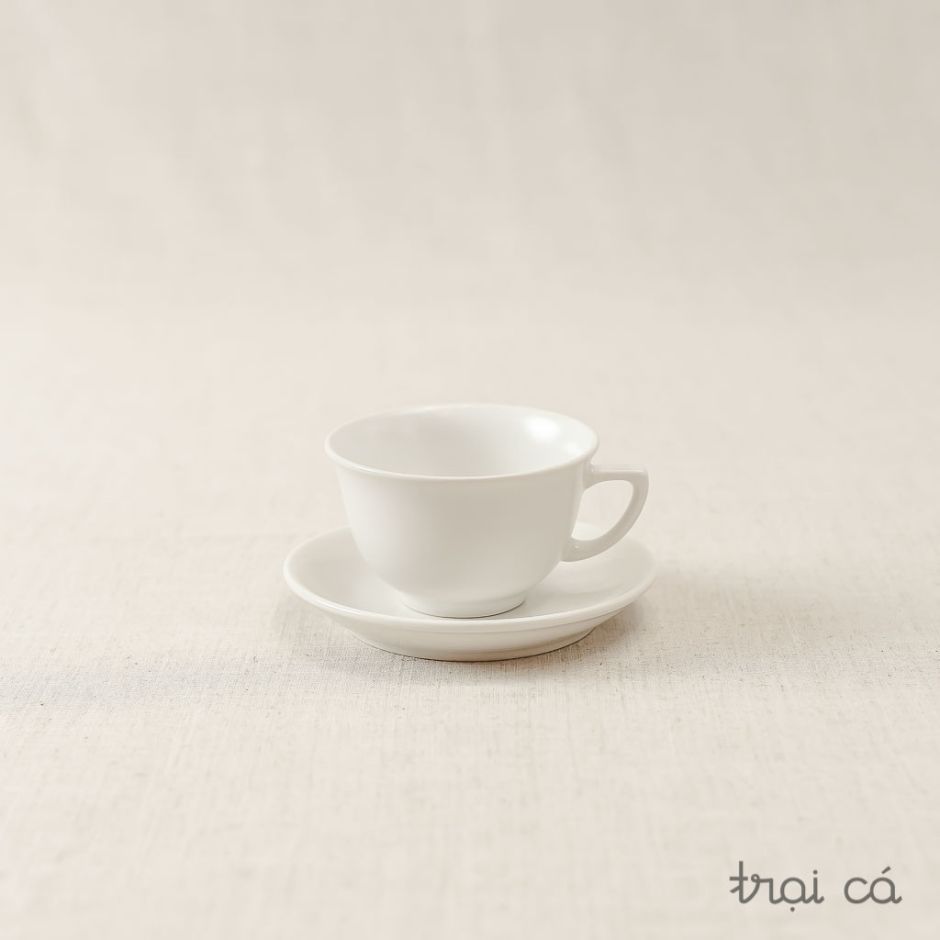  Tách trà loe miệng gốm Chinh (9.5x6cm) 