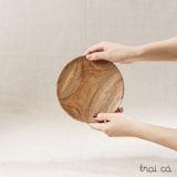  Đĩa tròn gỗ keo (4 cỡ) 