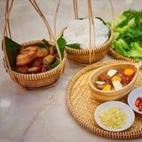  Bộ quang gánh Bao La thúng tre mini (16cm) 