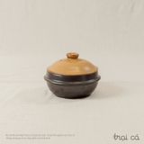  Nồi gốm nắp vàng (5 cỡ) - Nghệ nhân Chơn Nguyễn 