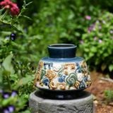  Bình người mây họa tiết đa sắc - gốm Hiên Vân 