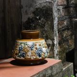  Bình người mây họa tiết đa sắc - gốm Hiên Vân 