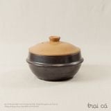  Nồi gốm nắp vàng (5 cỡ) - Nghệ nhân Chơn Nguyễn 
