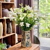  Bình Họa Tiết Đôi Chim - gốm Hiên Vân 