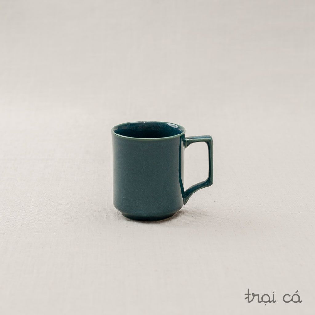  Cốc cà phê thẳng gốm Chinh  (8x9.5cm) 