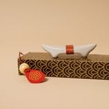  Gác đũa hạt gạo - Gốm Chinh 