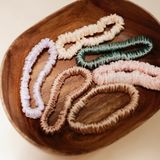  Dây buộc tóc lụa - Ngựa Trắng Silk 