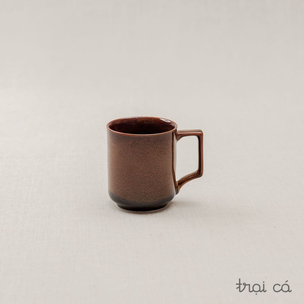  Cốc cà phê thẳng gốm Chinh  (8x9.5cm) 