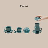  Bộ phin cà phê "Chùa Một Cột" - gốm Chinh 