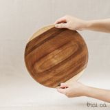 Đĩa tròn gỗ keo (4 cỡ) 