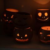  Đèn đốt nến bí ngô Halloween Lê Đức Hạ 