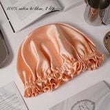  Mũ ngủ 100% tơ tằm - Ngựa Trắng Silk 