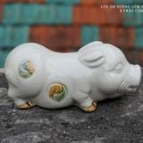  Lợn âm dương - gốm Hiên Vân 