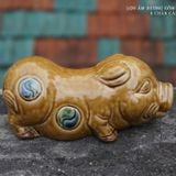  Lợn âm dương - gốm Hiên Vân 