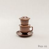 Bộ quà tặng Phin cà phê Chùa Một Cột - gốm Chinh 