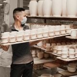  Phin cà phê (9x6.2cm) - gốm Chinh 