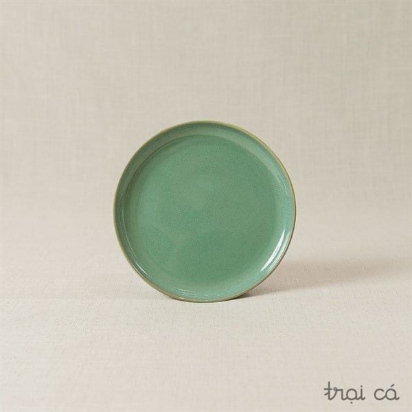  Đĩa phẳng (19cm) - teal 