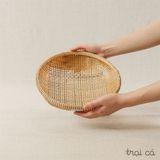  Rổ tre tròn Bao La đáy đan cật (8 cỡ) 