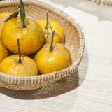  Rổ tre lục giác Bao La đáy đan mắt nhỏ (4 cỡ) 